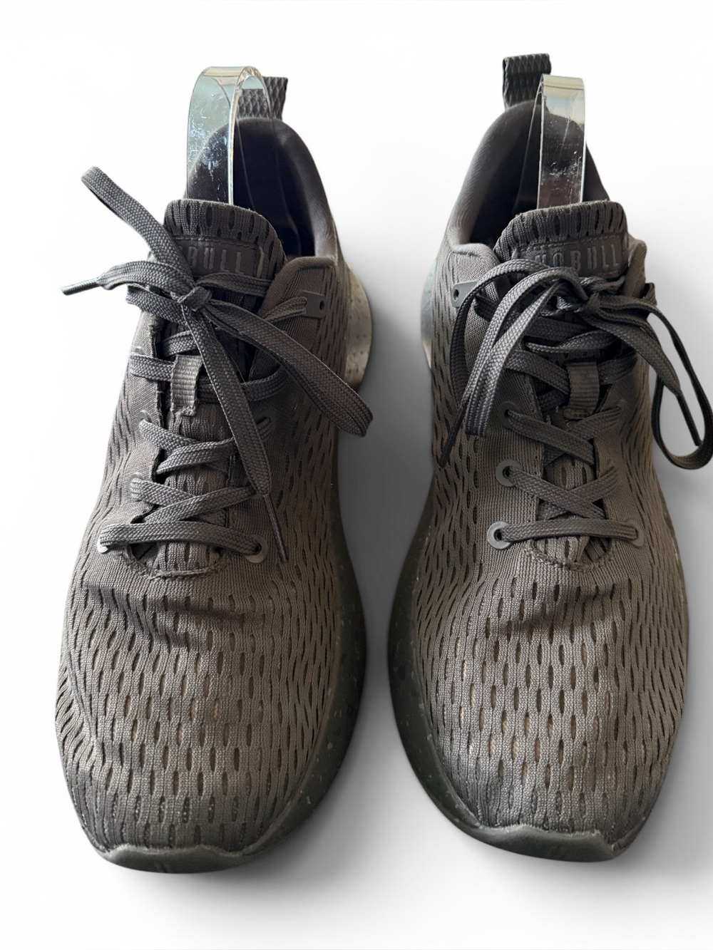 NOBULL Journey Unisex Athletic Lace-Up Sneakers in Dark Gray Good Condition